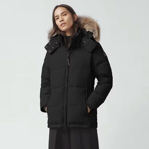 Canada Goose Chelsea Heritage Parka (black logo)